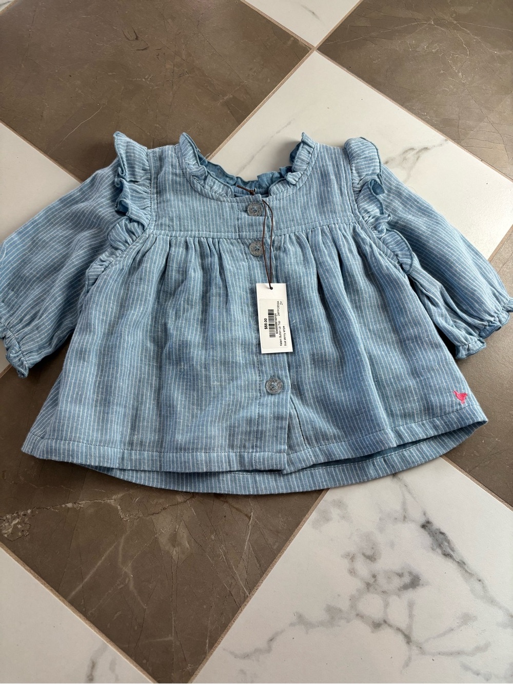 Pink chicken top